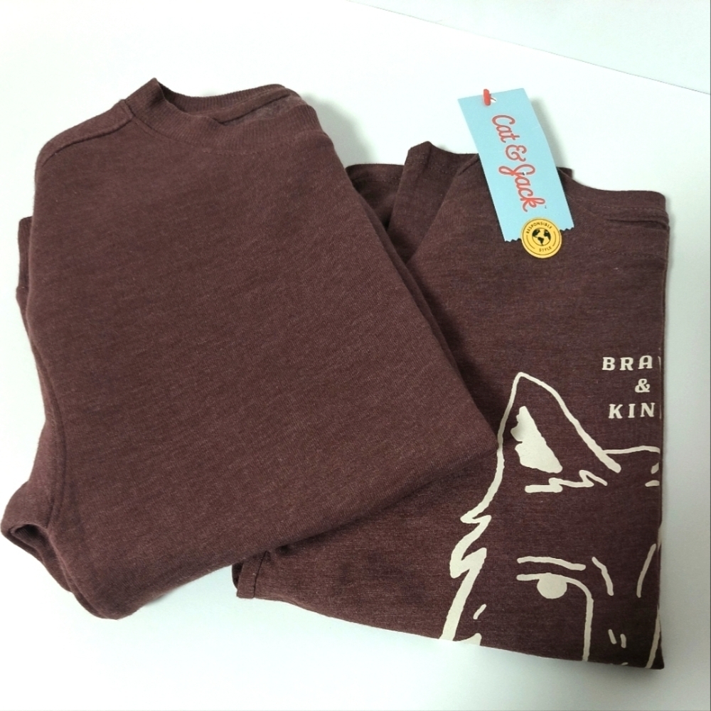 New Cat & Jack Kids Top Set / Size 6-7
